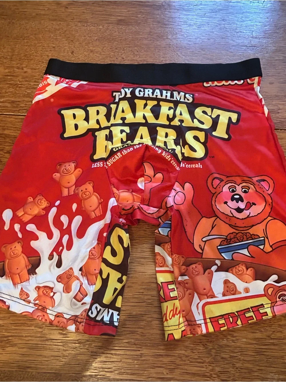Mens cereal themed Graphic Boxer Briefs Set of 6